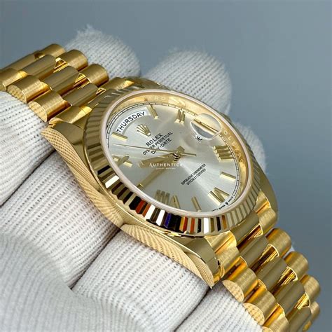 rolex day date 40 yellow gold 2014|Rolex Day-Date 40 review.